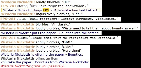 EPS asks help from Wisteria
