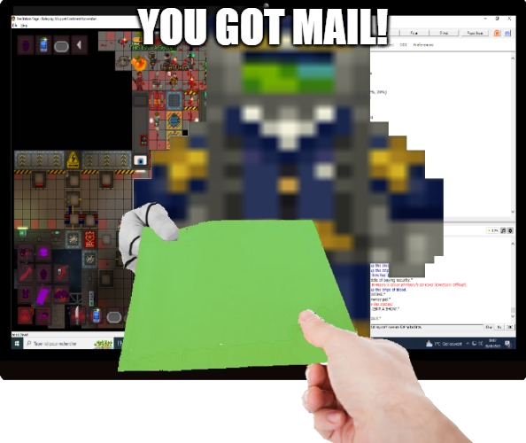 You got mail!